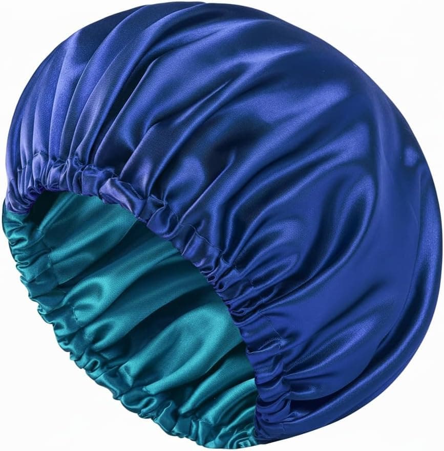 Hair Bonnet for Sleeping Stain Silk Bonnet for Sleeping Women Men Curly Hair Sleep Cap