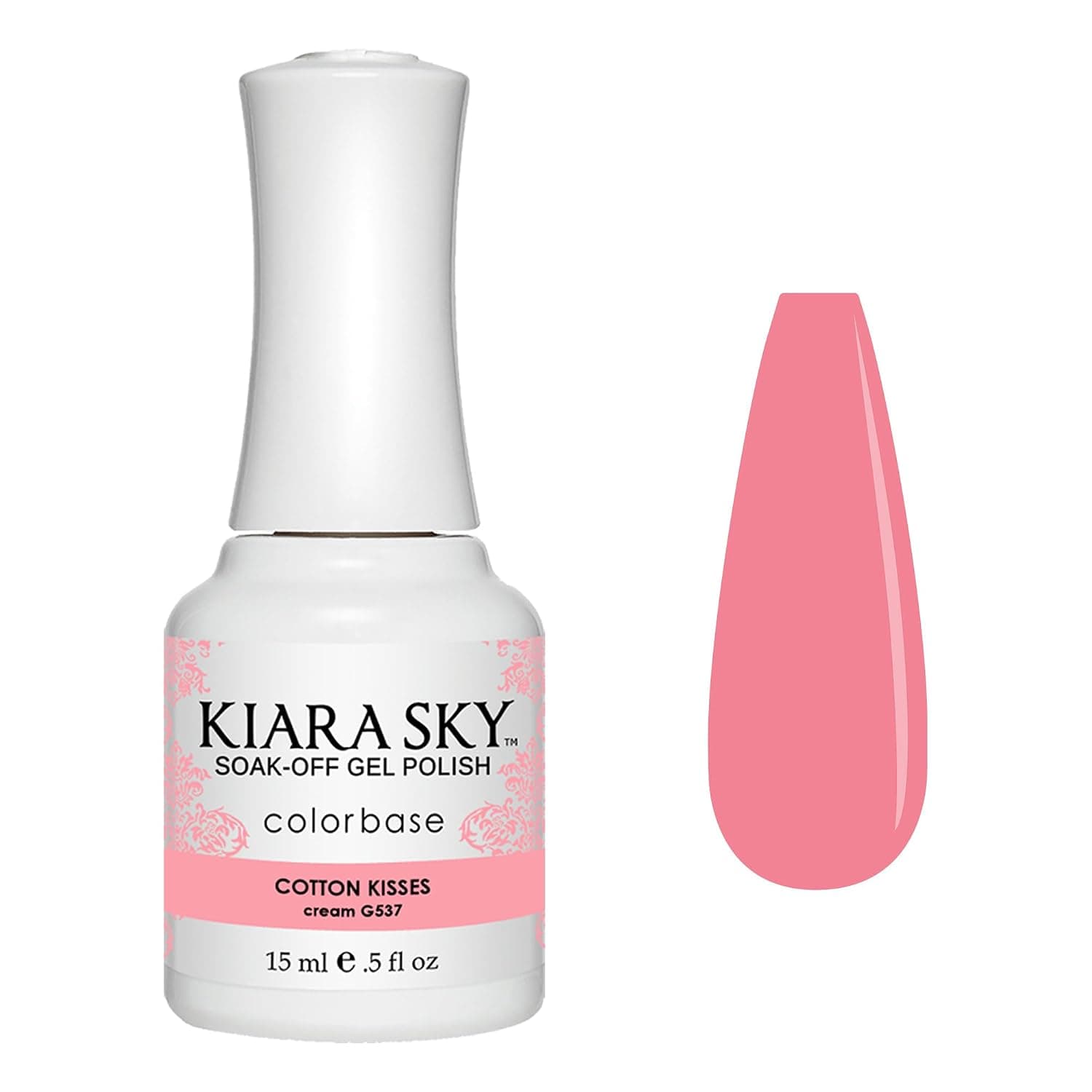 KIARA SKY Gel Polish-COTTON KISSES-G537 - 2 Pack