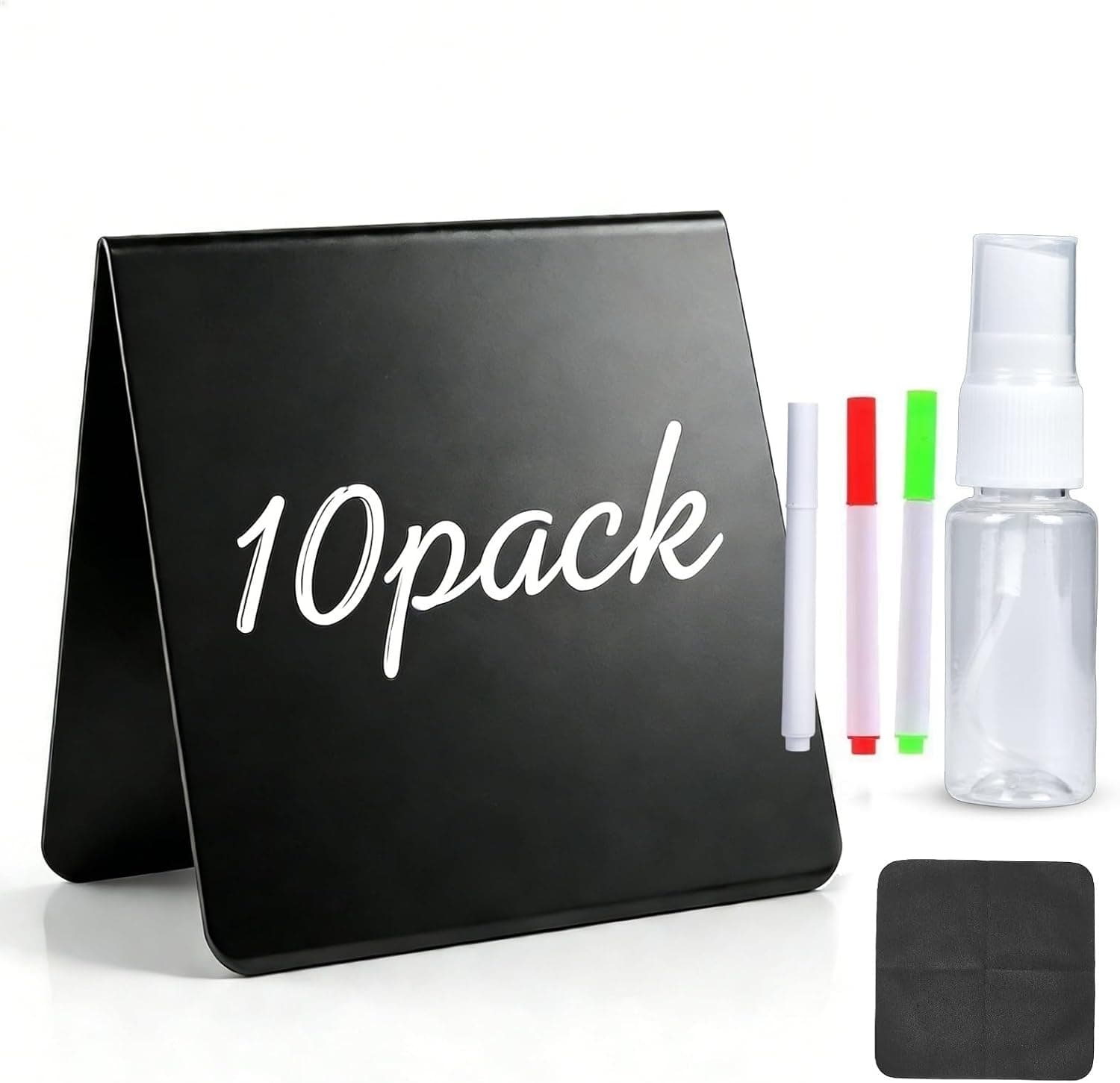 20 Pack Tabletop Reusable Chalkboard Signs with Markers for Party Buffet Display Food Name Label Price