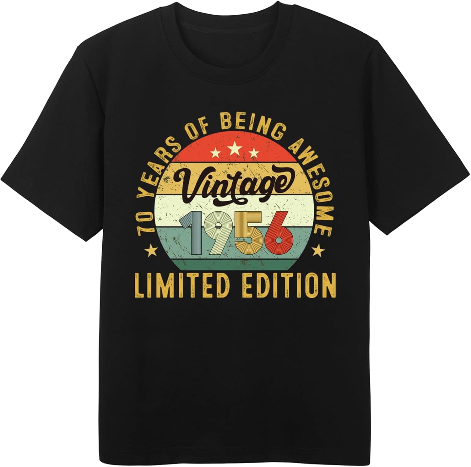70th Birthday Gifts for Men Women 1956 T Shirts for Men 70 Year Old Birthday Gift for Men Turning 70 Gift Ideas Tshirt