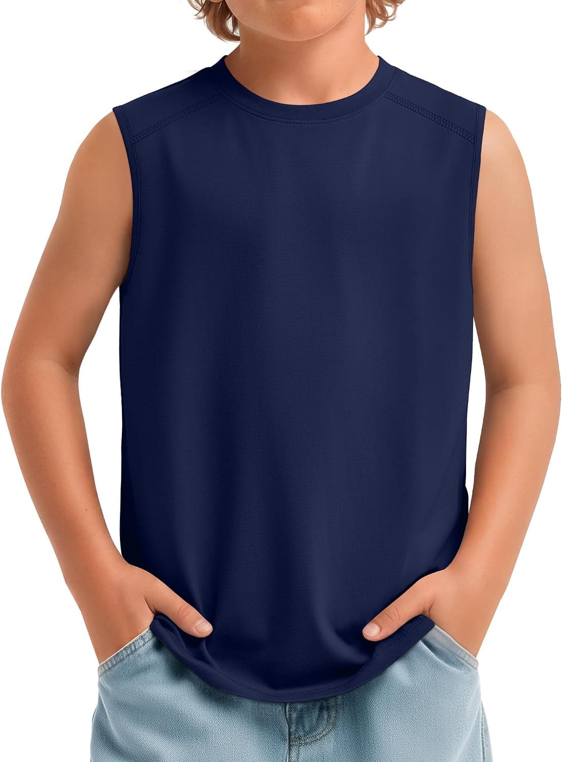 Boys Sleeveless Tank Top 2pck