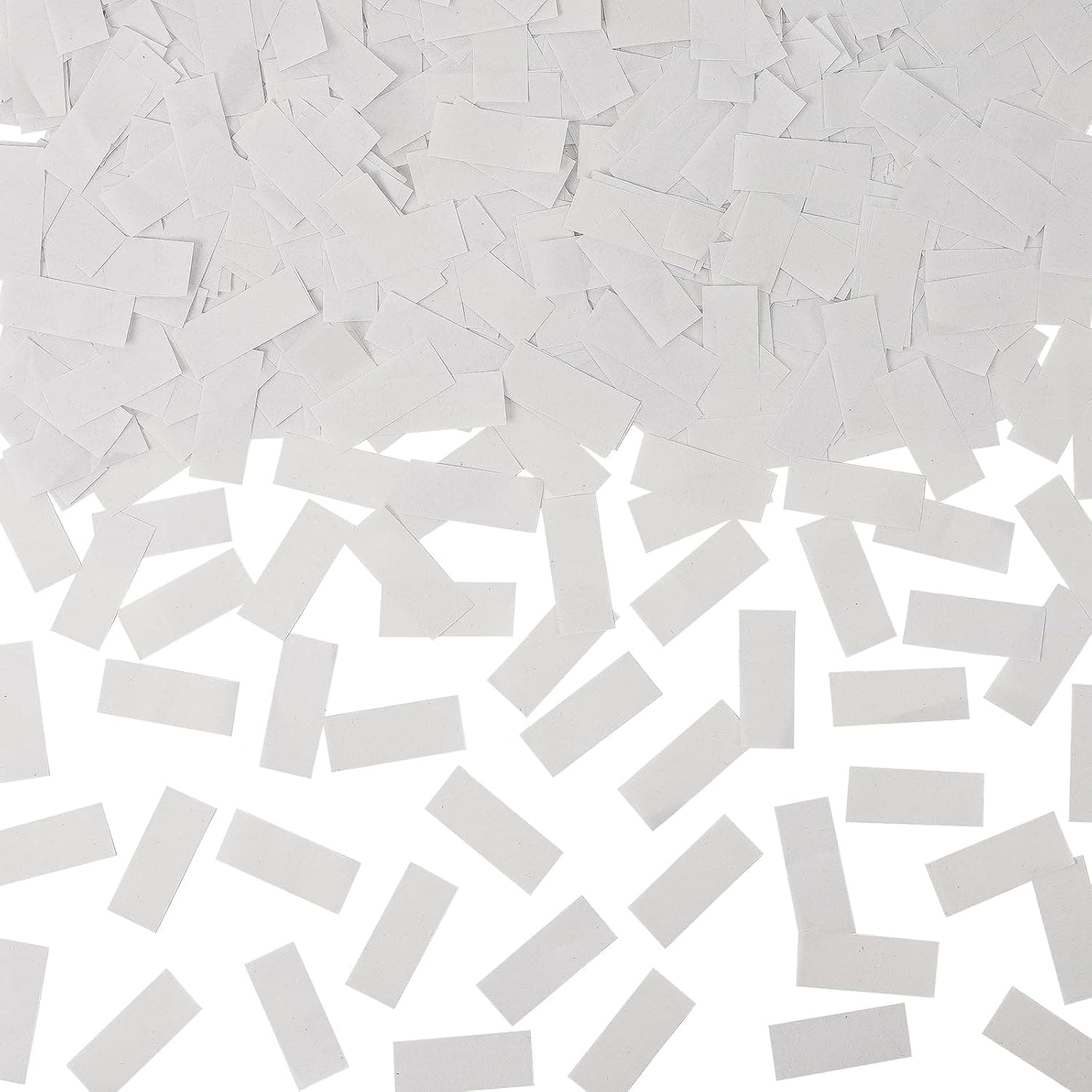 1.2LBS Confetti, LUMAFIZZ White Biodegradable Party Confetti