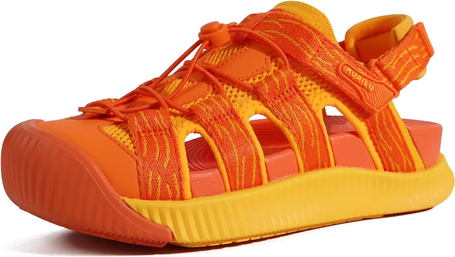 KuaiLu Orthopedic Closed Toe Sandals For Womens Athletic Outdoor Walking