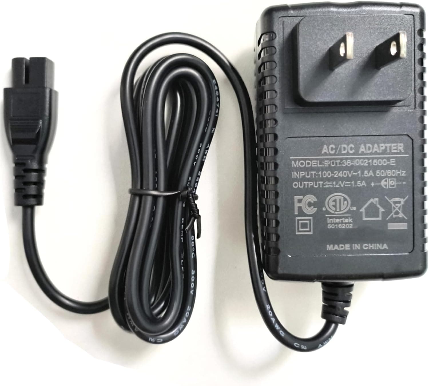25.2V Charger Cord for WYBOT C1 C2 C2V Robotic Pool Vacuum Cleaner, Compatible with Wybot OS7010C C1 C2 C2B OS2010 Cordless Pool Cleaner AC Adapter Power Supply