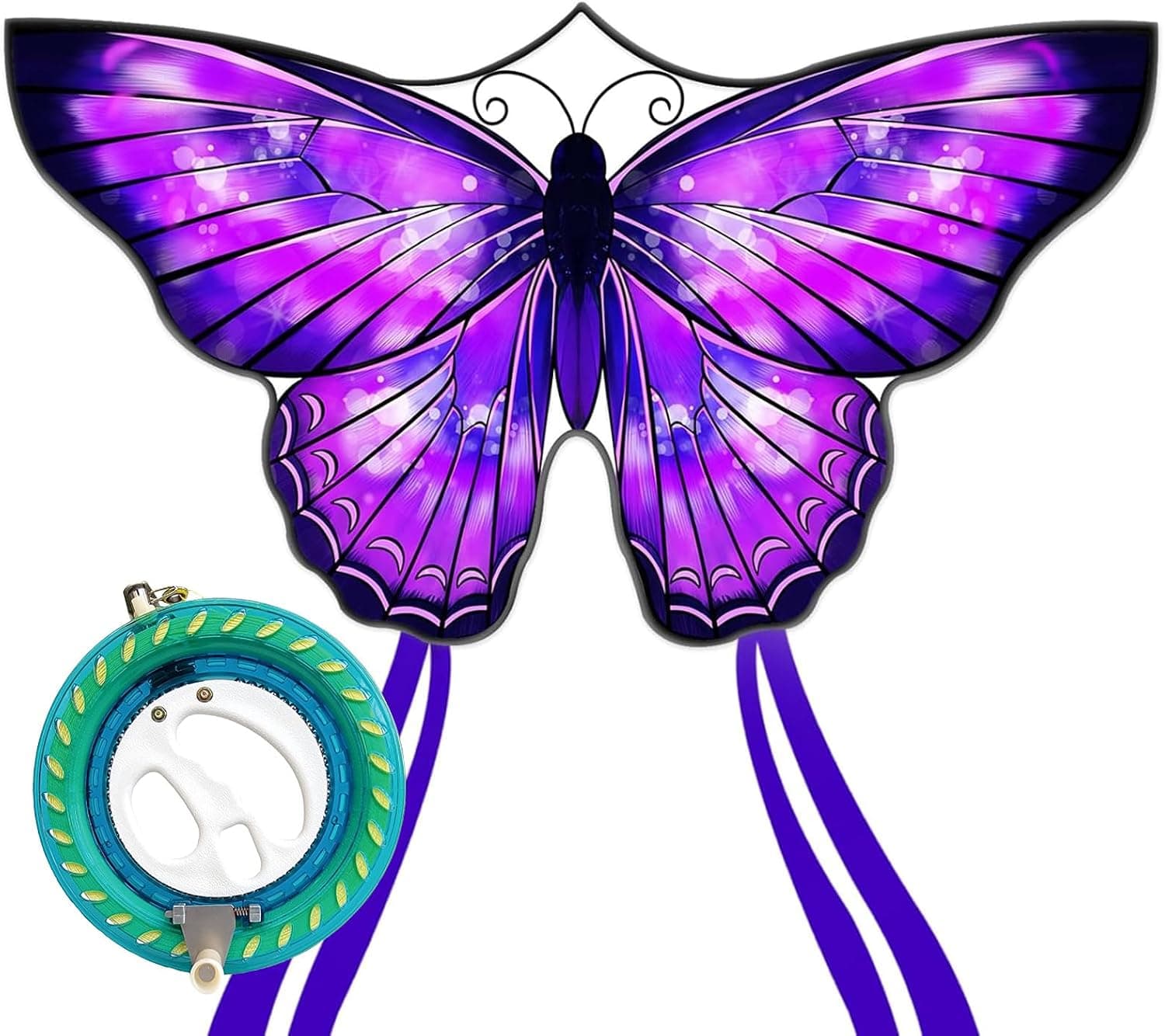 Butterfly Kite for Kids Adults, Easy to Fly Beach Kites for Girls & Boys