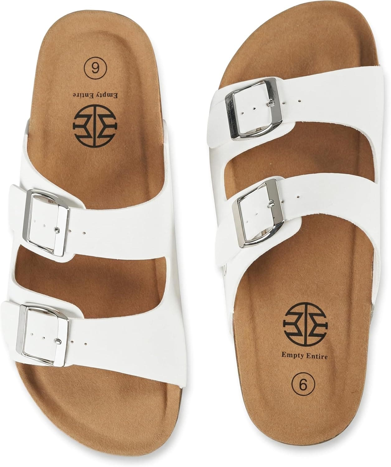 Women's Faux Leather Flat Sandals