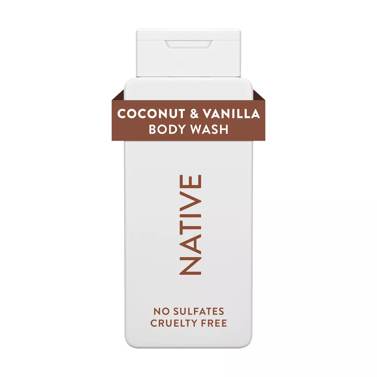 Native Body Wash, Coconut & Vanilla, 18 oz