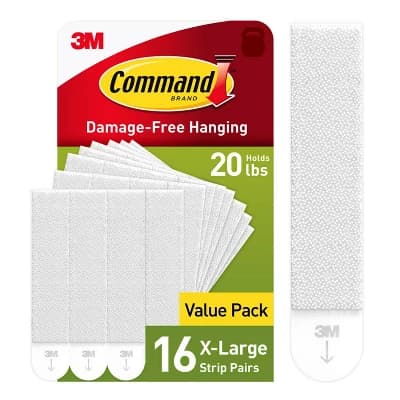 Command 20lb White Picture Hanging Strips