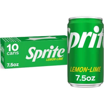 Sprite Soda - 10pk/7.5 fl oz Mini-Cans 4 packs of 10