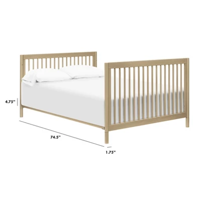 daVinci Twin/Full-Size Bed Conversion Kit (M5789) - Honey