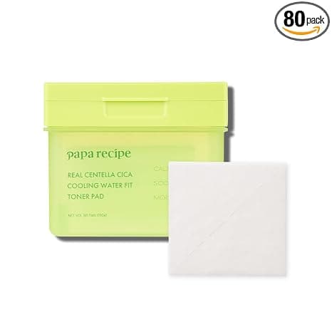 Papa Recipe Real Centella Cica Toner Pads (80 Sheets)