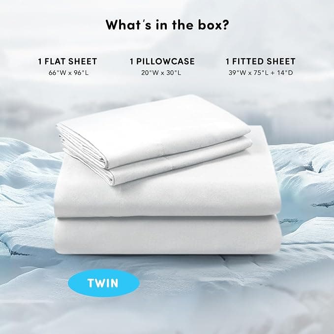 Comfort Spaces Coolmax Moisture Wicking Sheet Set Soft