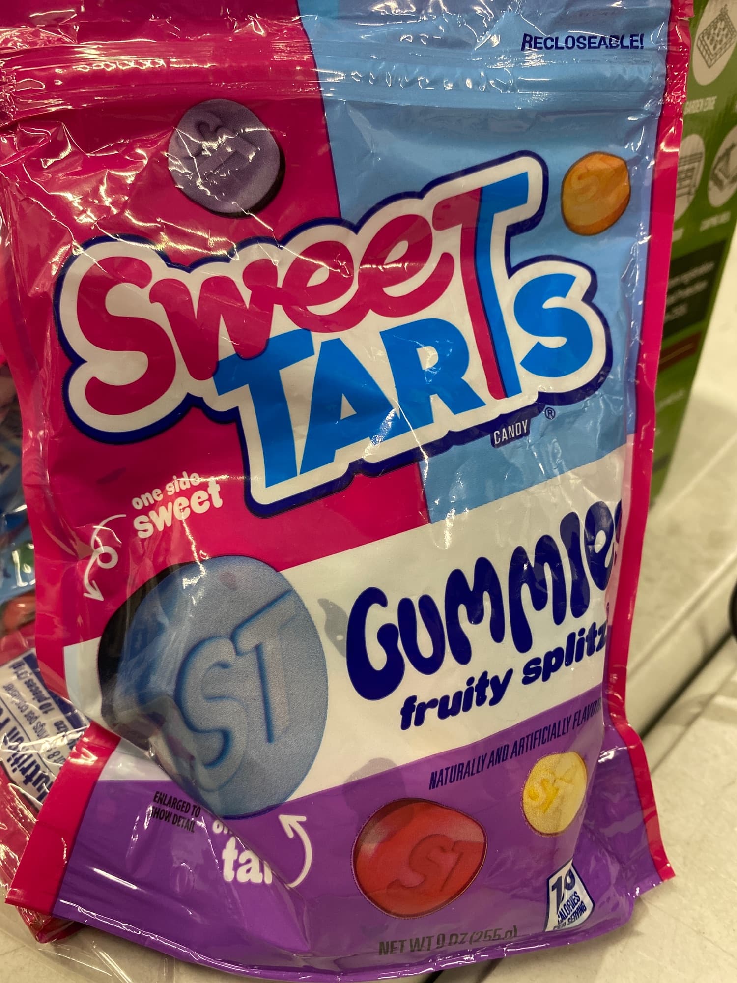 SweetTARTS Fruity Splitz Gummi Candy 9 oz 4 bags