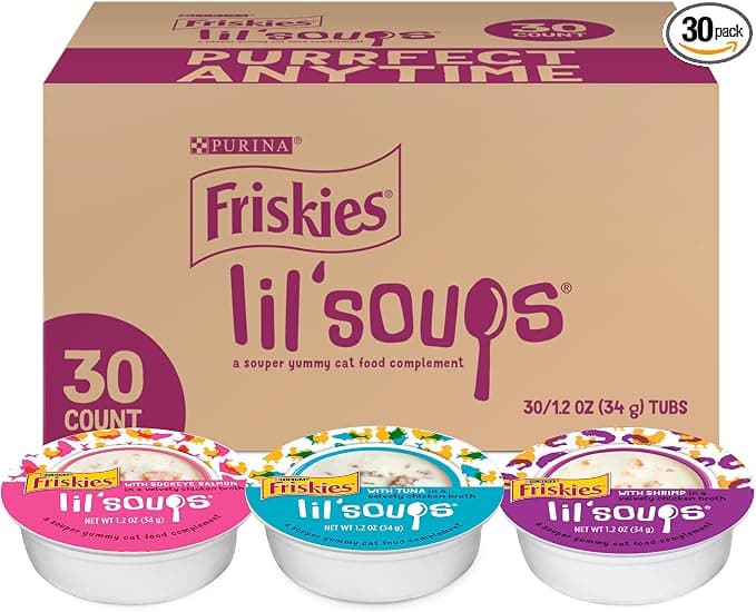 Purina Friskies Lil Soups Topper Variety Pack
