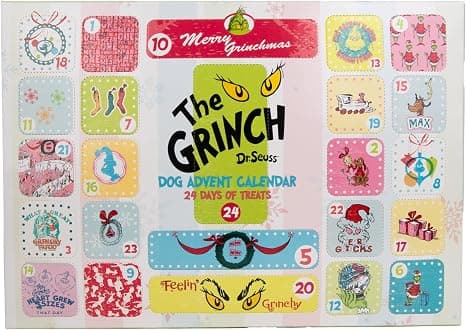 Dr. Seuss The Grinch Whoville Feast Advent Calendar for Dogs
2 pack