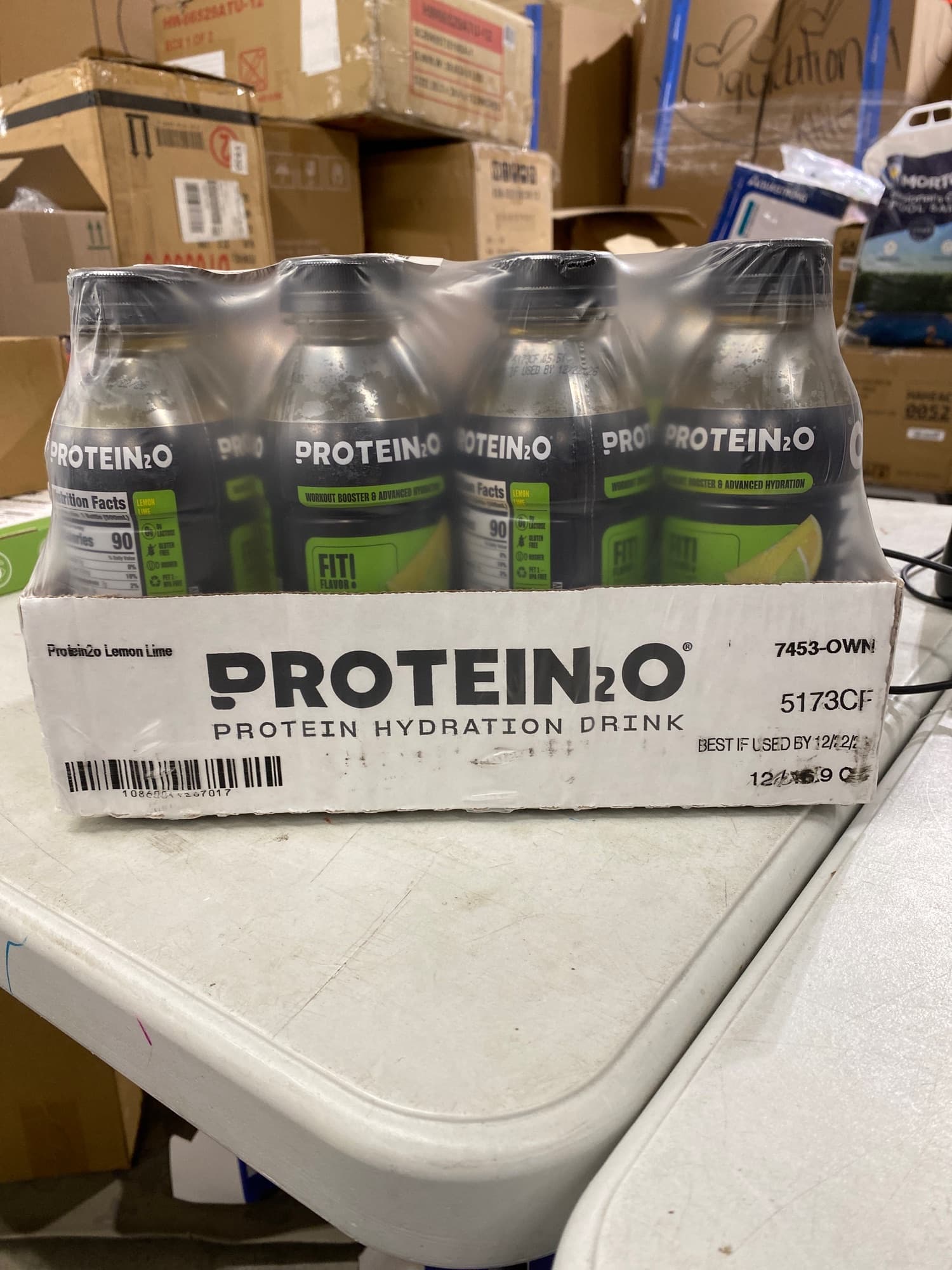 16.9 fl oz Lemon Lime Hydration Beverage with Electrolytes - Case of 12