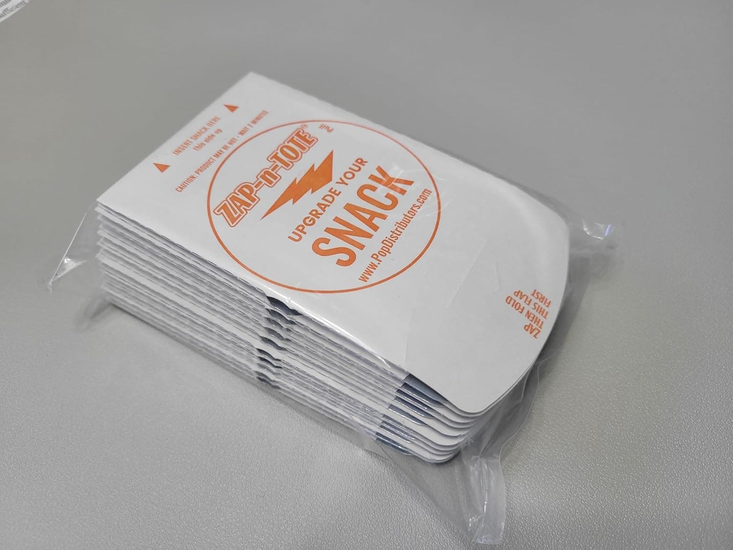 Zap-n-Tote. Microwaveable Crisping Sleeve for foods like original size Hot Pockets, eggrolls, empanadas. Re-heating & crisping of handheld microwave snacks! No more soggy microwave food - 2 pack