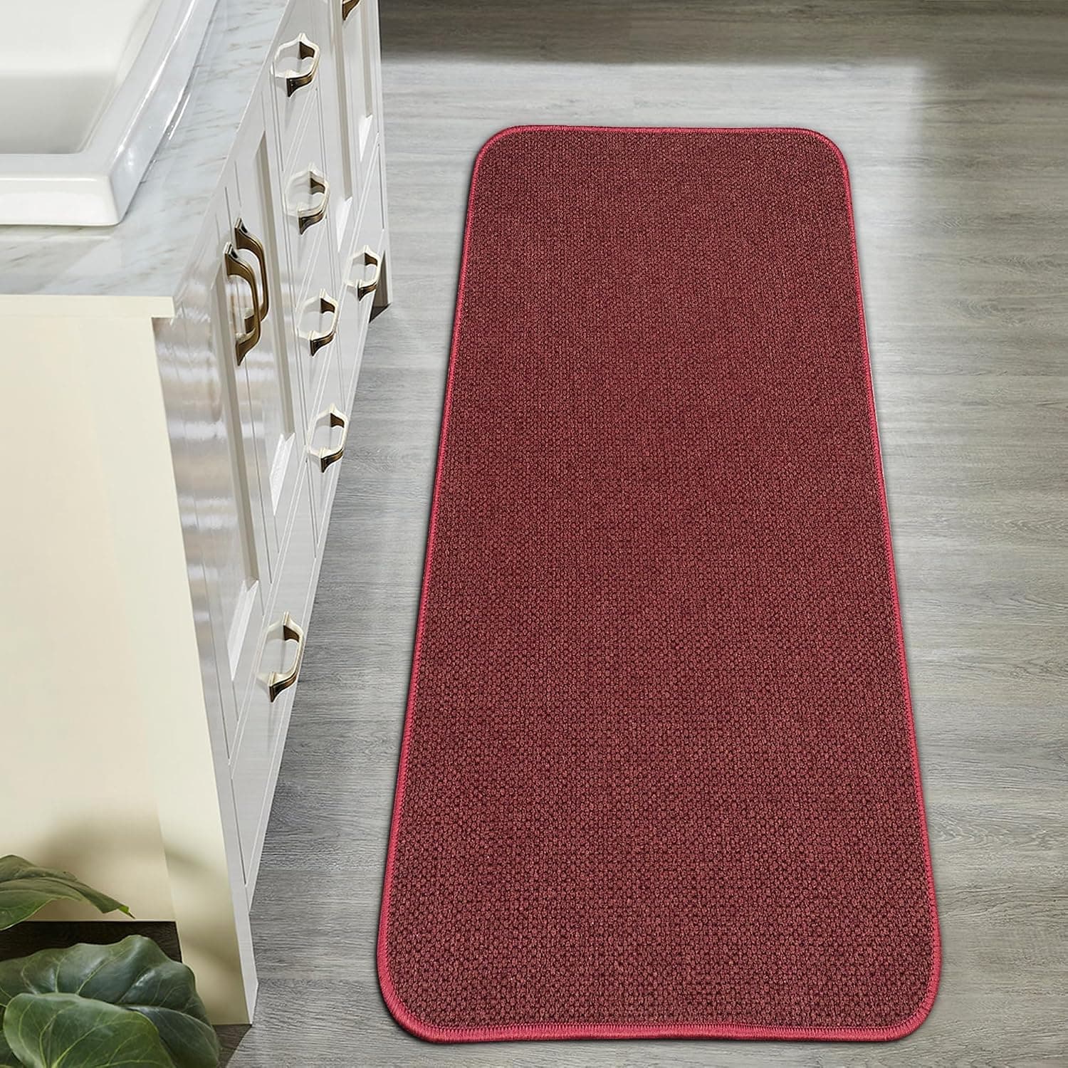 Bath Mat,Ultra Thin Bathroom Runner Rugs,Large Bath Mats for Bathroom